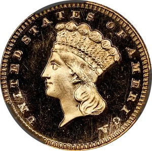1886 G$1 Gold Dollar CACG PR65CAM (CAC), JD-1VERY RARE - Picture 1 of 4