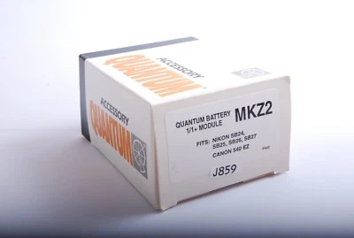 Quantum Battery 1/1+ MKZ2 Module - Fits Canon 540EZ & Nikon SB24, SB25 Flash - Image 1 of 3