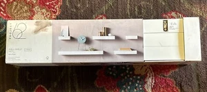 5pc Modern Wall Shelf Set White - Project 62 - Picture 1 of 3