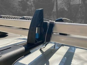 Roof Rack and Load Stops Ladder Tilt For Land Rover Freelander 1 98 - 2007 Black - Picture 1 of 8