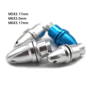 3mm 3.17mm Aluminium Bullet Propeller Adapter Holder Brushless Motor Prop Part - Picture 1 of 5