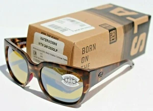 COSTA DEL MAR Waterwoman POLARIZED Sunglasses Shadow Tortoise/Sunrise 580G  - Picture 1 of 7