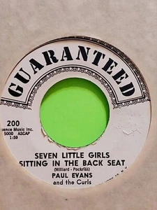 Paul Evans - Sieben kleine Mädchen auf dem Rücksitz 45. - Garantiert #200 - Bild 1 von 2