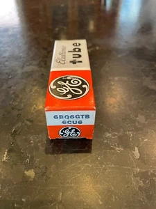 Vintage GE  VACUUM TUBE 6BQ6 GTB 6CU6 NOS?  - Picture 1 of 4