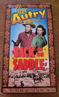 Gene Autry Collection (VHS) Back in the Saddle - Image 1 of 2