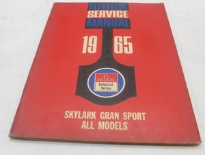 1965 Buick Shop Manual | Gran Sport | Skylark GS. Free Shipping - Bild 1 von 5