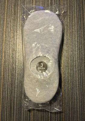 Женские носки No Show упаковка 6 шт. серые размер 7-7,5 - Изображение 1 из 4