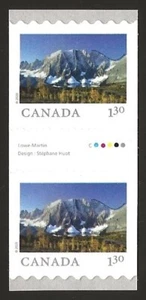 Canada 2020 From Far and Wide Kootenay Coil Pair w/ GUTTER #3217ii VF-NH - Picture 1 of 2
