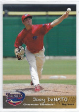 2016 Clearwater Threshers (Single A-Philadelphia Phillies) Joey DeNato