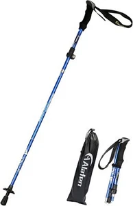 Aluminum Collapsible Ultralight Travel Trekking Hiking Pole for Men and Women - Picture 1 of 6