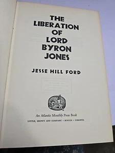 THE LIBERATION OF LORD BYRON JONES BOOK BY JESSE FORD - Imagen 1 de 5