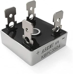 2x Rectificador de puente de silicio KBPC3506 HY Electronic Corp, 35A 600V 4 pines - Imagen 1 de 1