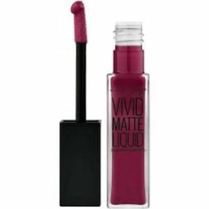Maybelline Vivid Matte Gel Lip Gloss New York Lip Color Smoky Rose Make Up - Picture 1 of 8