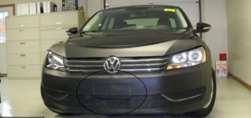 Sujetador con cubierta de máscara frontal Lebra para VW Volkswagen Passat 2012-2015 Foto 1 de 3