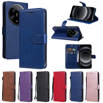 Shockproof PU Leather Flip Wallet Case Phone Case Cover for Redmi 13 K70 K70E A3 - Image 1 of 4
