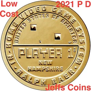 2021 P D New Hampshire Innovation Dollars Spieler 1 Baer 2 NIEDRIGE KOSTEN PD #10 NH - Bild 1 von 19