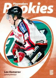 2006-07 Finnish Cardset Playmakers Rookies #12 Leo Komarov - Picture 1 of 1