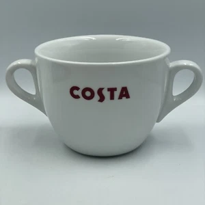 Very Large Costa Cofffee Mug • Double Handled Ceramic Cup • Logo Design (2015) - Picture 1 of 8