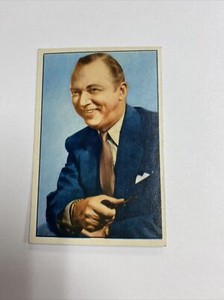 1952 Bowman Television & Radio Stars Of NBC Lee Tracy Card #34