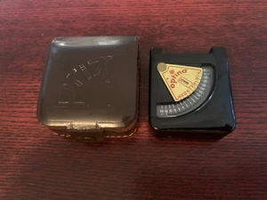Vintage - Optina Exposure Meter - w/case & Paper - Picture 1 of 8