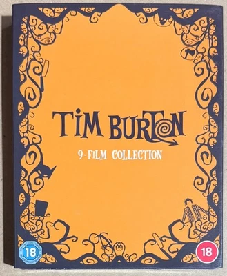 Tim Burton 9-Film Collection  (Blu-ray Box Set) New Sealed Box Damaged - Image 1 of 4