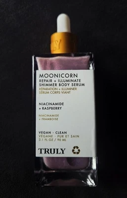 TRULY Beauty MOONICORN Shimmer Body Serum ~ Niacinamide + Raspberry ~ 3.1 fl oz - Image 1 of 2
