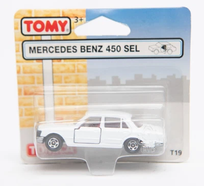 Coche modelo vintage Tomy Tomica Mercedes Benz 450 SEL T19 escala 1:59 Foto 1 de 4