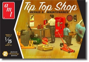 Platz Amt 1/25 Garage Zubehör Set 2 für Automodelle Plastikmodell Amtpp016 - Bild 1 von 2