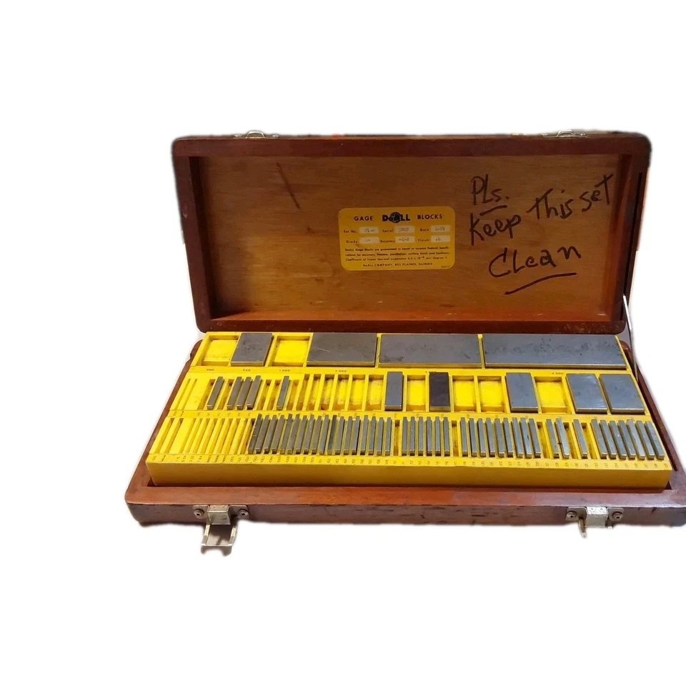 DoAll Precision Gage Block Set #81 -R - Image 1 of 4