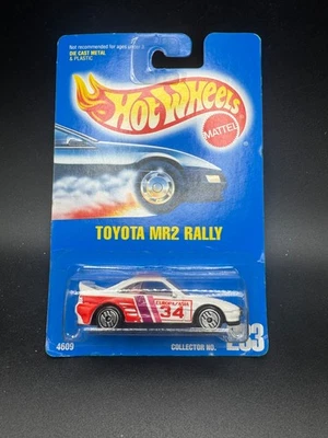 1991 Mattel Hot Wheels - Toyota MR2 Rally #233 - Diecast - C1 - Image 1 of 3