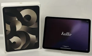 Apple iPad Air 5. Gen.  Wi-Fi  256GB Starlight M1-Chip 10,9“ OVP NEU vom Händler - Bild 1 von 22
