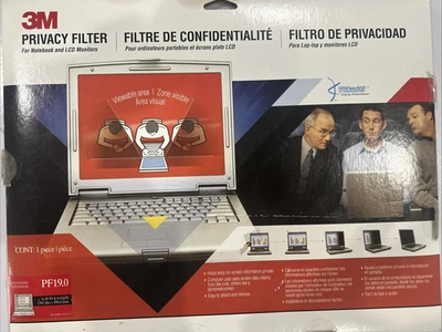 3M Privacy Filter For Computer Screen. PF 19 - Image 1 of 3