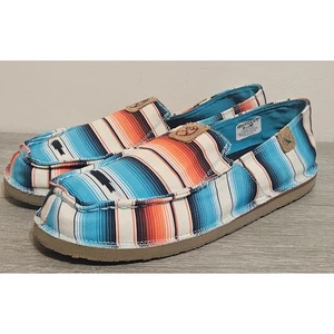Zapatos sin cordones Twisted X Hooey sin usar, en caja, Sunset Serape WHYCL01 para mujer talla 9,5 M - Imagen 1 de 9