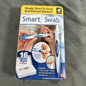 Kit de eliminación de cera de oído en espiral suave con hisopo inteligente 16 puntas incluidas NUEVO - Imagen 1 de 2