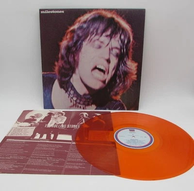 The Rolling Stones Milestones L20P1030 Japan Orange Vinyl LP S1645 - Image 1 of 4
