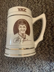 YAZ Carl Yastrzemski 1961-1983 6" Stein Mug Boston Red Sox Career Stats HOF #227 - Picture 1 of 10