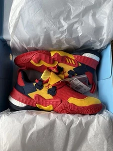 Adidas Trae Young 1 Red Gold Navy size 7 MCDONALDS ALL AMERICAN GAME PE NWT  - Picture 1 of 8