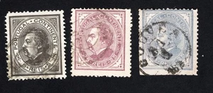 Portugal 1880 group of stamps used CV=18.6$ - Picture 1 of 2