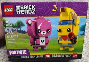 LEGO #40760 Fortnite Brickheadz Avventura Peely & Cuddle Team Leader Nuovo con scatola - Foto 1 di 6