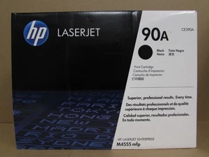 HP Genuine 90A CE390A Black Toner Print Cartridge [35C] - Picture 1 of 4