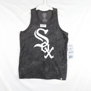 Camiseta sin mangas Chicago White Sox para mujer pequeña MLB béisbol espalda corredora marca 47 - Imagen 1 de 7