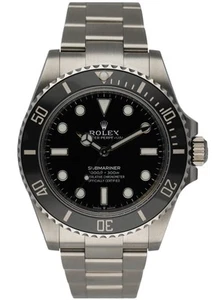 Rolex Submariner No Date 124060 Mens Watch - Picture 1 of 6