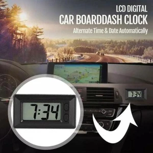Digital Mini Table Car Dashboard Electronic Clock Date Time Clock^ Digital V3U5 - Picture 1 of 11