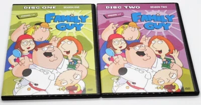 FAMILY GUY Replacement DVD Discs ONLY Season One Disc 1 & Season Two Disc 2 - Image 1 of 4