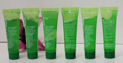 6 pk PETER THOMAS ROTH CUCUMBER GEL MASK 0.47 FL OZ / 14 ML MINI - Image 1 of 2