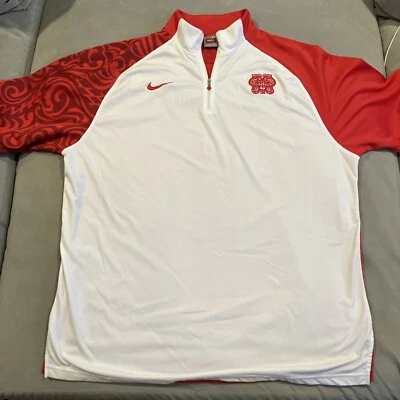 RARO - De colección - Equipo Nike - CHINA - Baloncesto - Selección Nacional Cuarto Cremallera - XL Foto 1 de 4