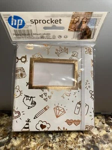 HP Sprocket Fotoalbum Gold und Weiß (2HS31A) - Bild 1 von 2