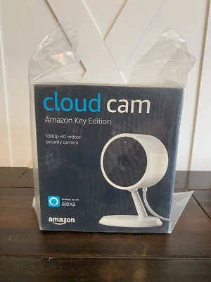 NEW Amazon Cloud Cam Indoor Security Camera 1080P, Alexa, NEW - Image 1 of 4