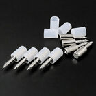 10pcs Screw Partition Bracket Self-tapping Screw With Rubber Sleeve Support Nail