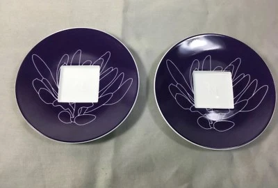 LOTE DE 2 platillos de café capuchino colección Nespresso  Foto 1 de 4